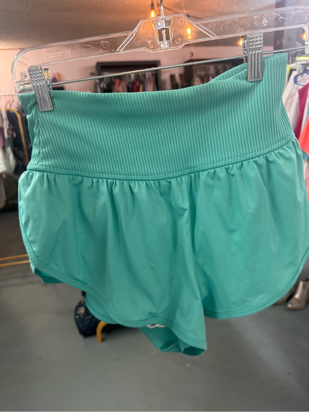 Free People Active Shorts in Teal